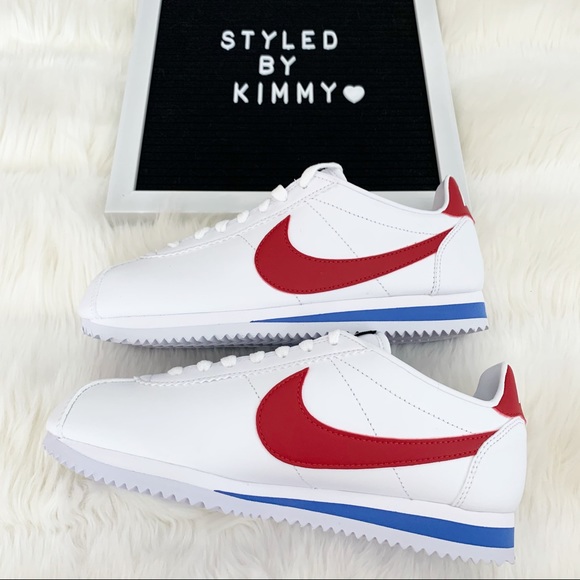 NIKE Basic Cortez Leather Sneakers Shoes New - Picture 13 of 14